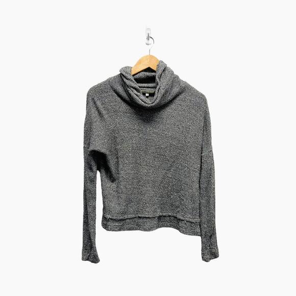 Madewell Turtleneck Long Sleeve Silk Sweater - Picture 2 of 8